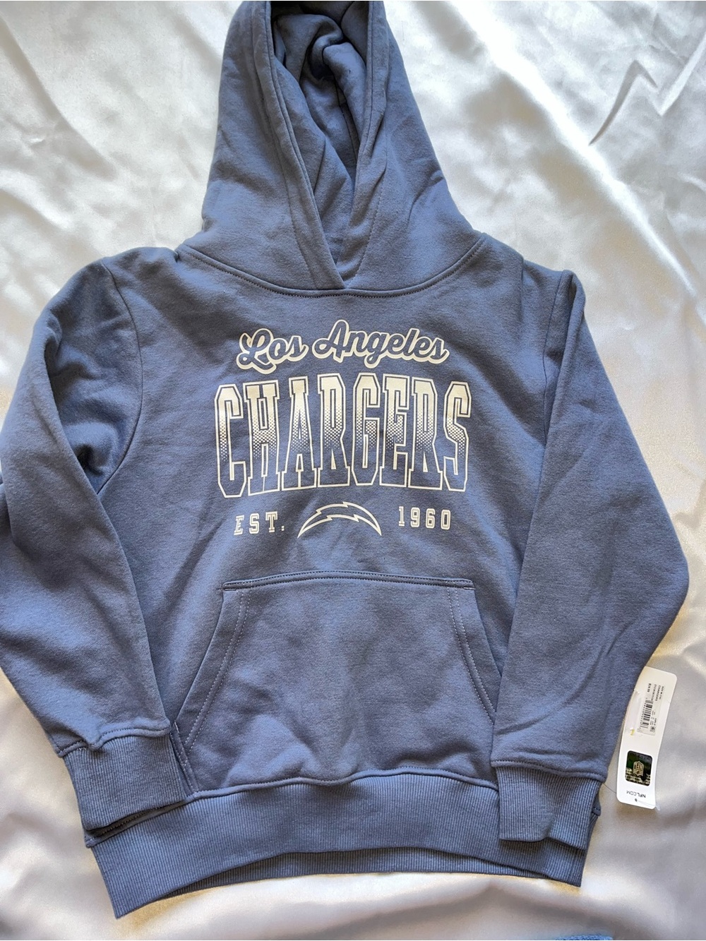 NFL Team Apparel Girls Los Angeles Chargers Hoodie